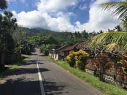 Another empty road in East Bali
