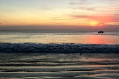 Jimbaran Beach sunset