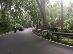 Mountain roads in East Bali