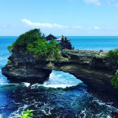 Part of Tanah Lot Temple grounds